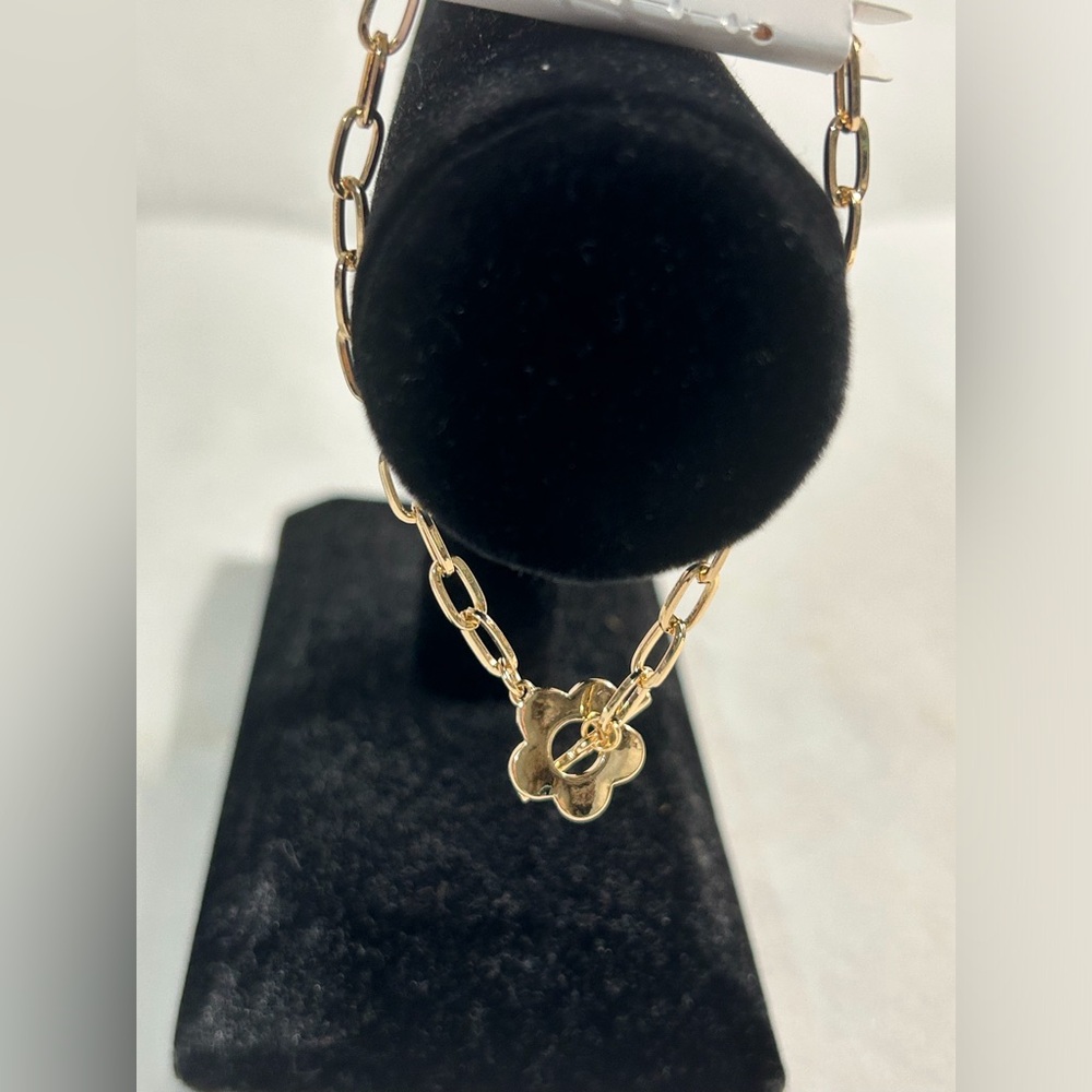 Gold Flower  bracelet